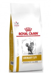 Royal Canin Urinary S/O Moderate Calorie ветеринарная диета сухой корм для кошки 400 гр. 